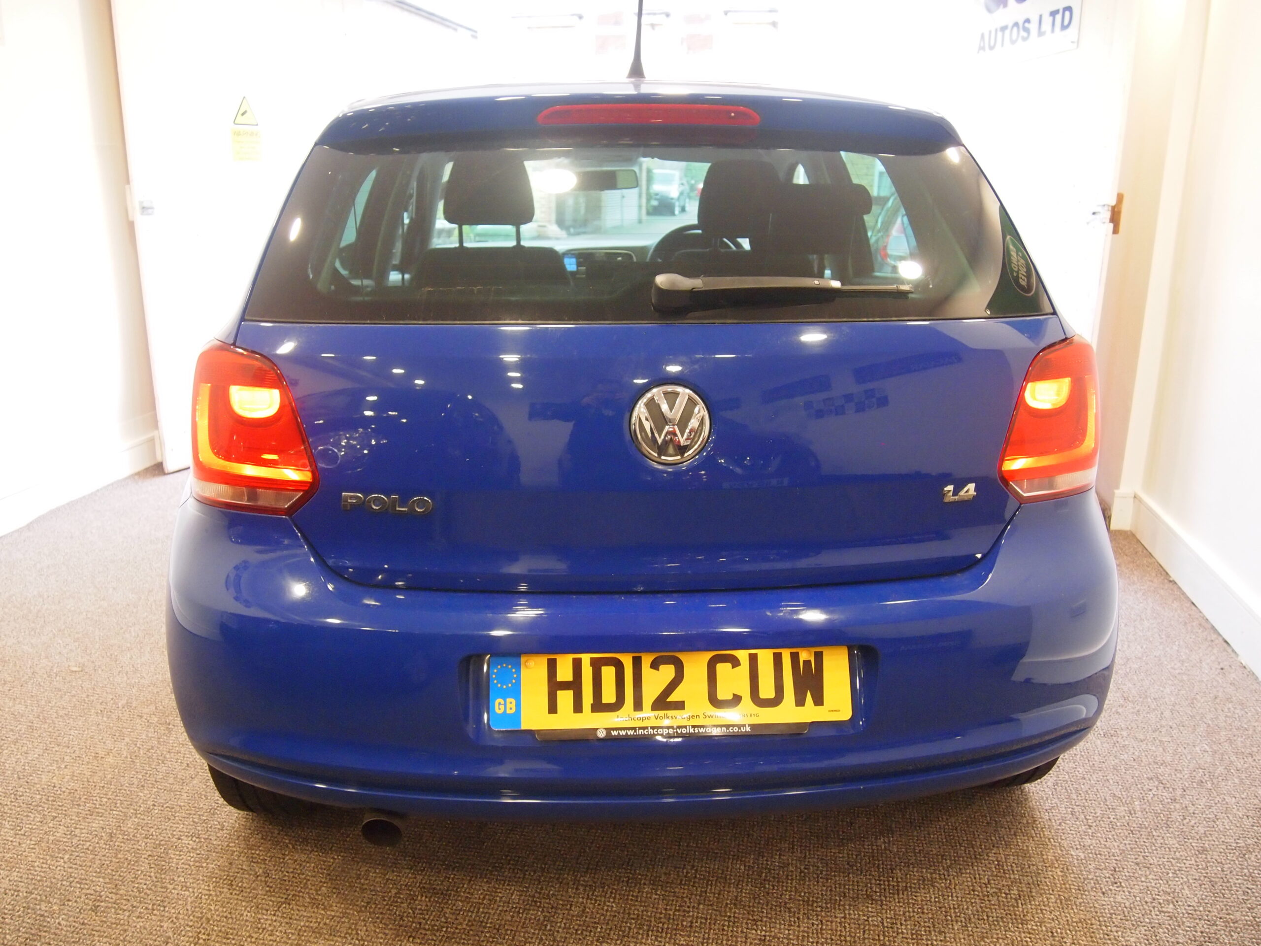 Volkswagen Polo 2012 automatic petrol 1.4 Match DSG 5dr